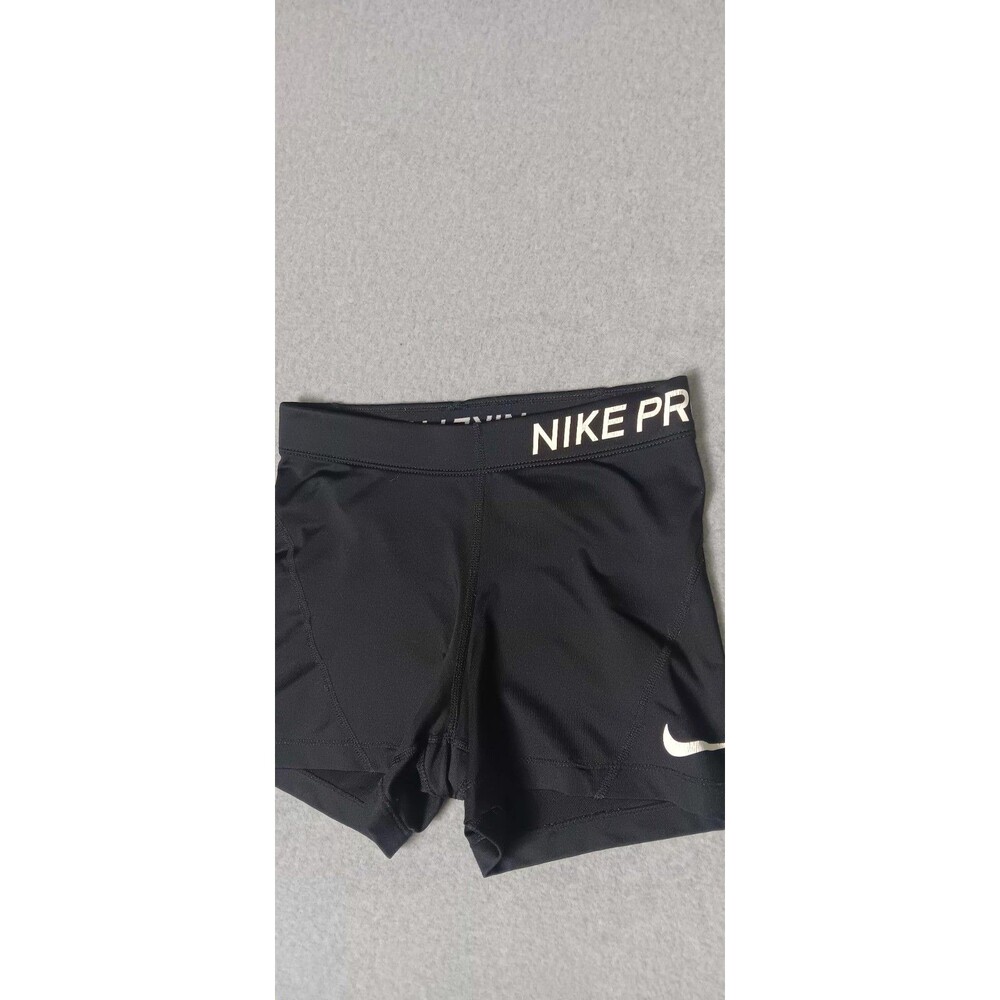 Nike Pro Compression Shorts Womens Small Black Training Running Jogging Gym Yoga - Picture 3 of 8